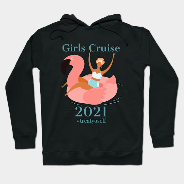 Girls Cruise Hoodie by Nixart